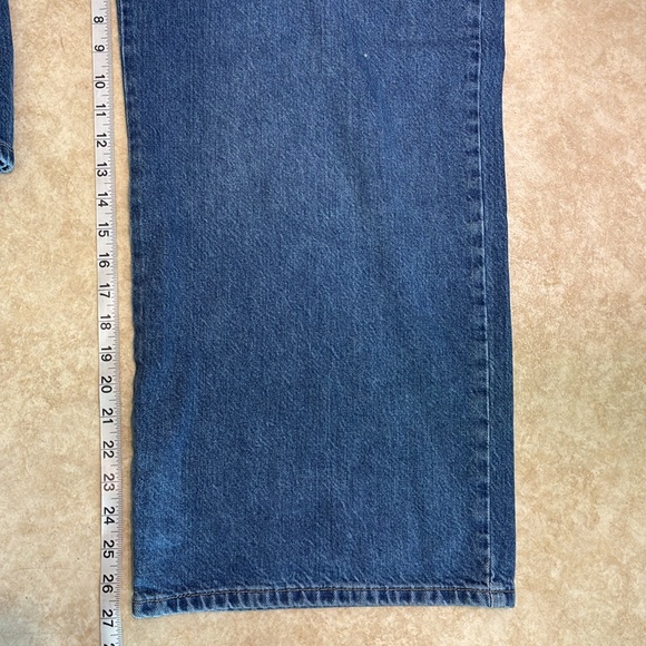 Boden High rise Slouch wide jeans. Slouch is a relaxed fit through hips, thighs - Picture 7 of 14